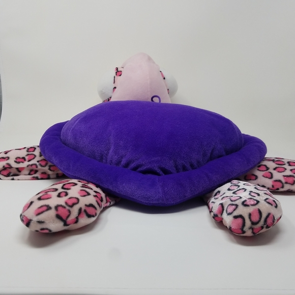 Vintage Y2K Pink Purple Sea Turtle Toy Factory Stuffed Animal NWT Large Plush - Picture 9 of 12